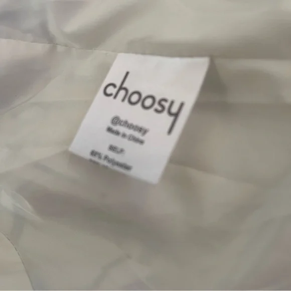 Choosy Double-Breasted Plaid Blazer size 2 - Picture 8 of 9